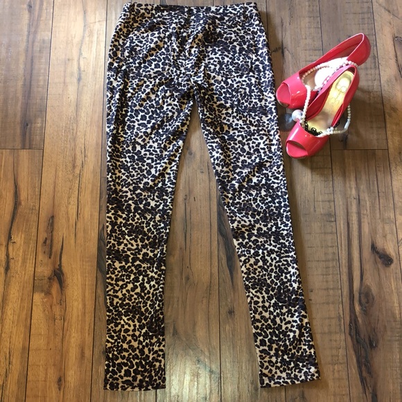 DNA Cuture Jeggins cheetah leopard print - Picture 4 of 10